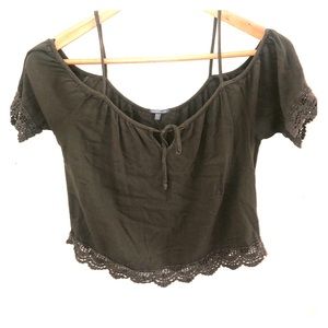 Off the shoulder shirt